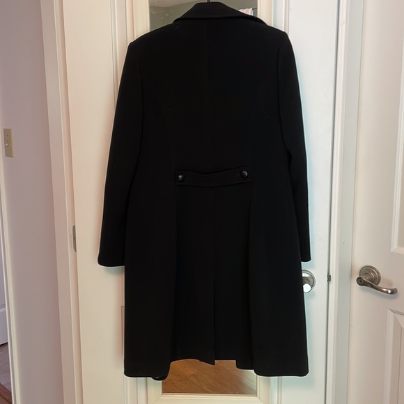 Slim black coat - Picture 6 of 10
